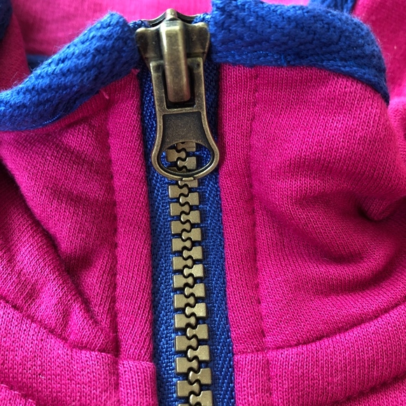 Joules Girls Fairdale Pink Half Zip Sweatshirt - Picture 5 of 8